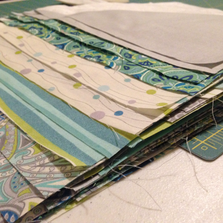 Lots of pressing when you quilt. Wash, rinse, repeat. - Quilting Progress at Stacey Sansom Designs